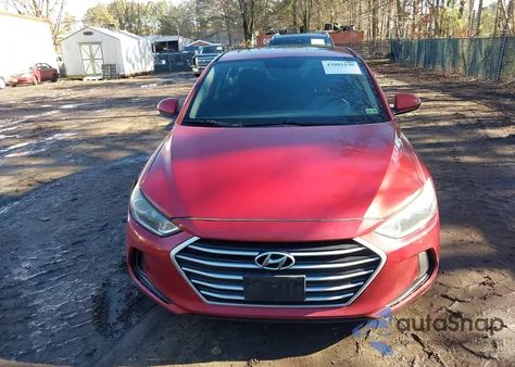 2017 Hyundai Elantra Value Edition z USA, uszkodzony, nr VIN 5NPD84LF7HH133631